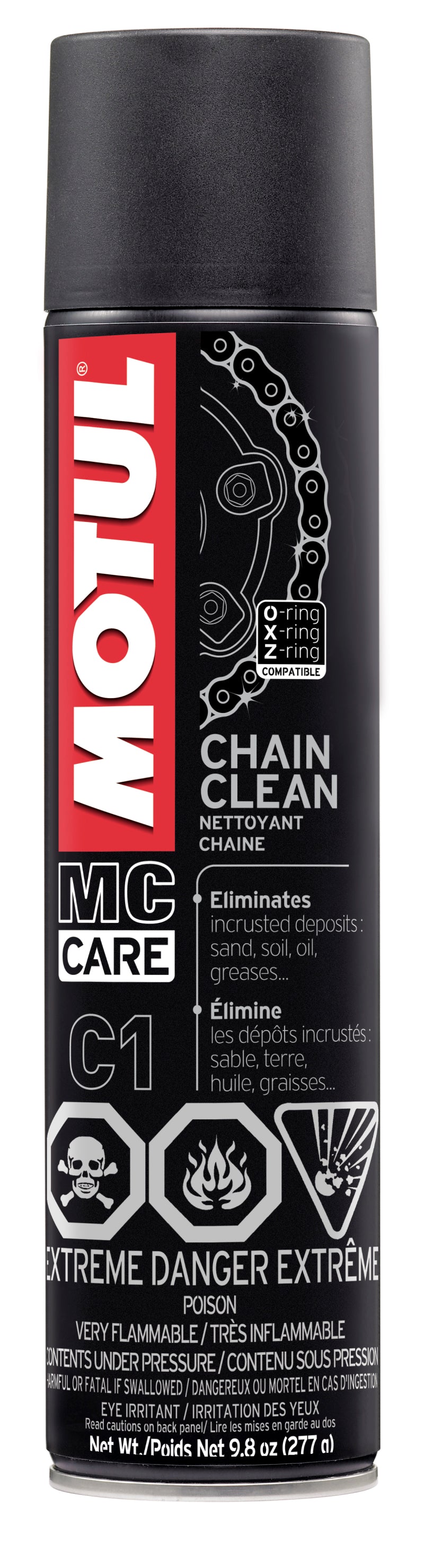 Motul, Motul 103243 - 9.8oz Cleaners Chain Clean