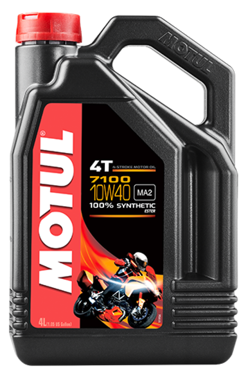 Motul, Motul 104092 - 4L 7100 4-Stroke Engine Oil 10W40 4T