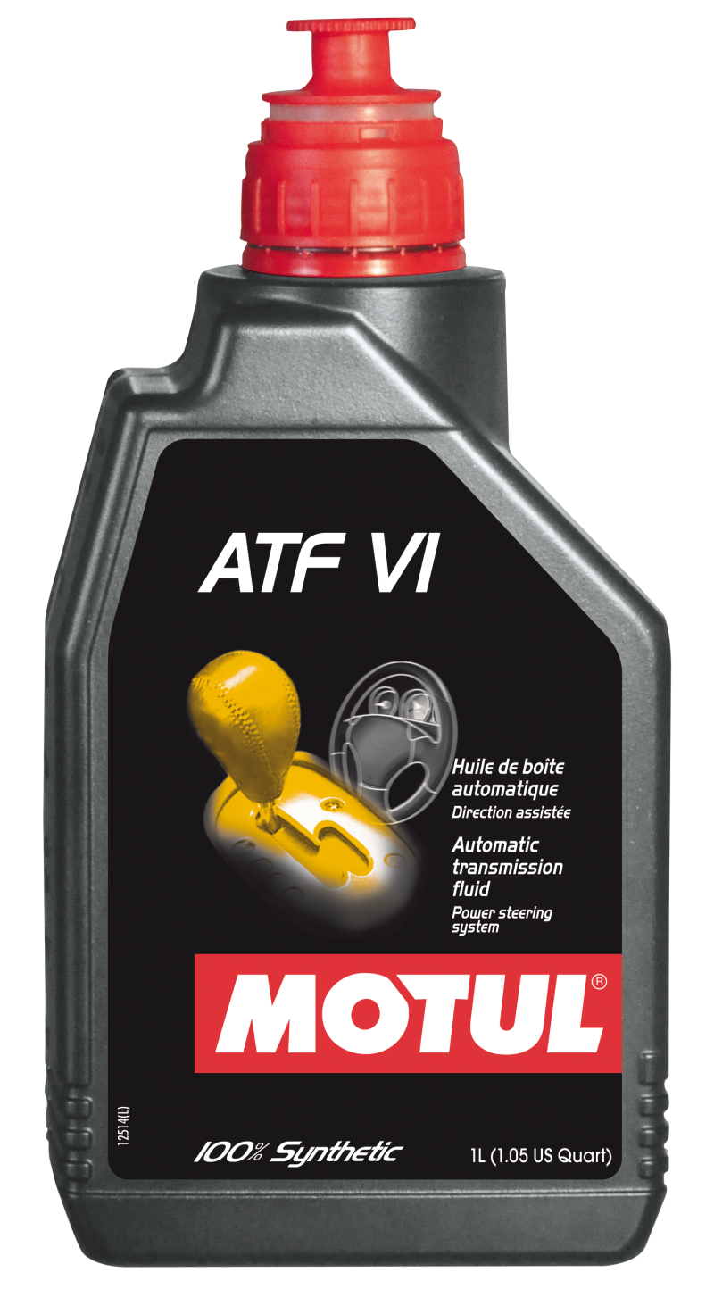 Motul, Motul 105774 - 1L Transmision Fluid ATF VI 100% Synthetic