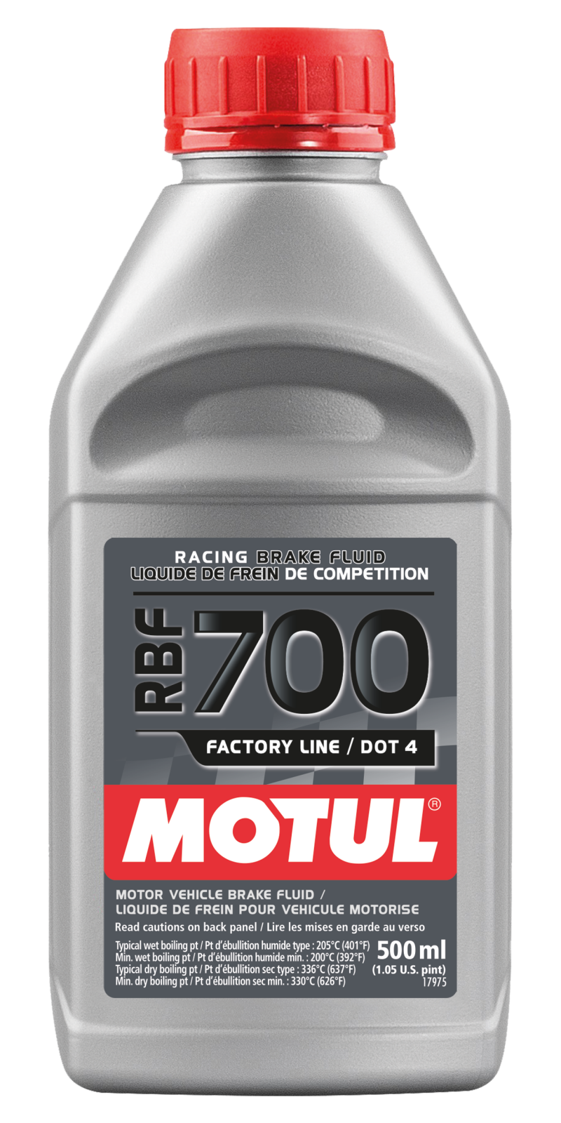 Motul, Motul 1/2L Brake Fluid RBF 700 - Racing DOT 4