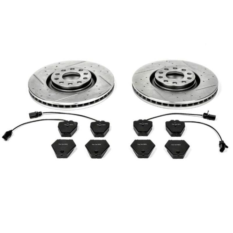 PowerStop, Power Stop 00-01 Audi A6 Quattro Front Z23 Evolution Sport Brake Kit