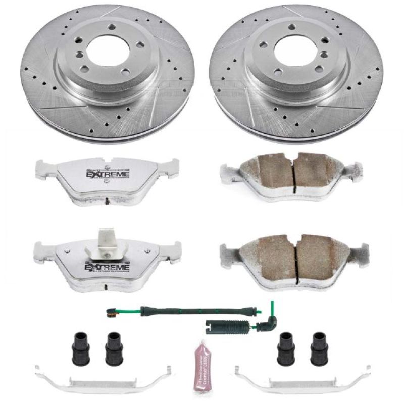 PowerStop, Power Stop 01-06 BMW 330Ci Front Z26 Street Warrior Brake Kit