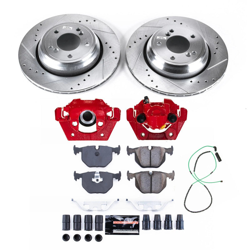 PowerStop, Power Stop 01-06 BMW M3 Rear Z23 Evolution Kit w/Calipers