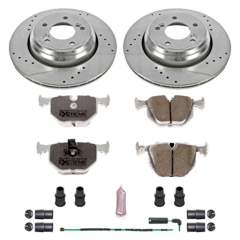 PowerStop, Power Stop 01-06 BMW M3 Rear Z26 Street Warrior Brake Kit