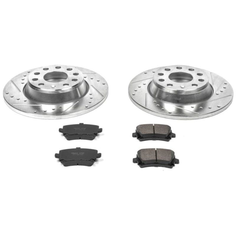 PowerStop, Power Stop 06-09 Audi A3 Rear Z23 Evolution Sport Brake Kit