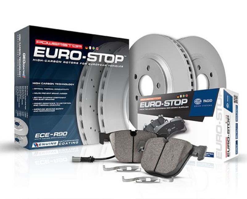 PowerStop, Power Stop 06-13 Audi A3 Front Euro-Stop Brake Kit