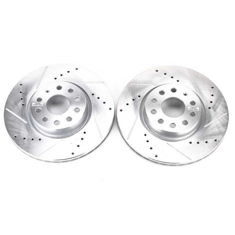 PowerStop, Power Stop 06-13 Audi A3 Front Evolution Drilled & Slotted Rotors - Pair