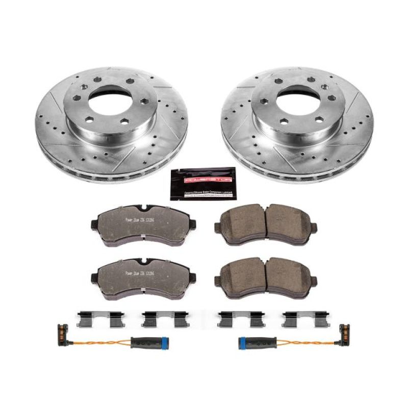 PowerStop, Power Stop 07-09 Dodge Sprinter 3500 Front Z36 Truck & Tow Brake Kit