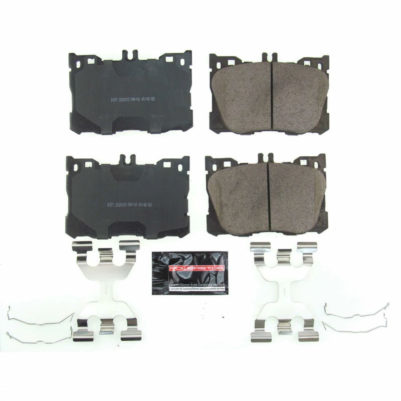 PowerStop, Power Stop 17-18 Mercedes-Benz C43 AMG Front Z23 Evolution Sport Brake Pads w/Hardware