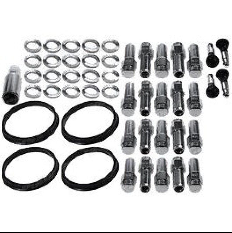 Race Star, Race Star 601-1416D-20 - 1/2in Ford Closed End Deluxe Lug Kit Direct Drill - 20 PK