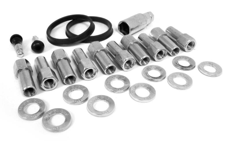 Race Star, Race Star 601-1426D-10 - 1/2in Ford Open End Deluxe Lug Kit Direct Drilled - 10 PK