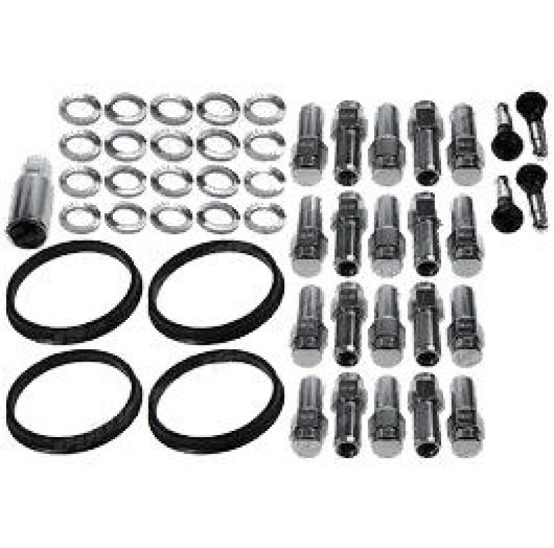 Race Star, Race Star 601-1430-20 - 14mmx1.50 CTS-V Open End Deluxe Lug Kit - 20 PK