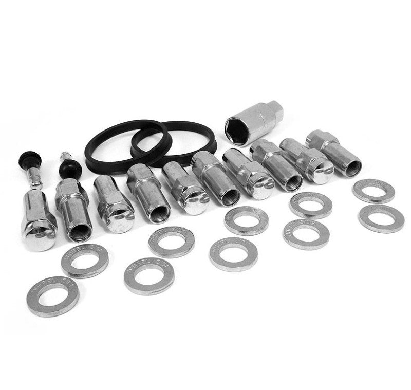 Race Star, Race Star 601-1433-10 - 14mm x 1.5 Open End 1.38in Shank w/ .875in Head 15+ Mustang Deluxe Lug Kit - 10 PK