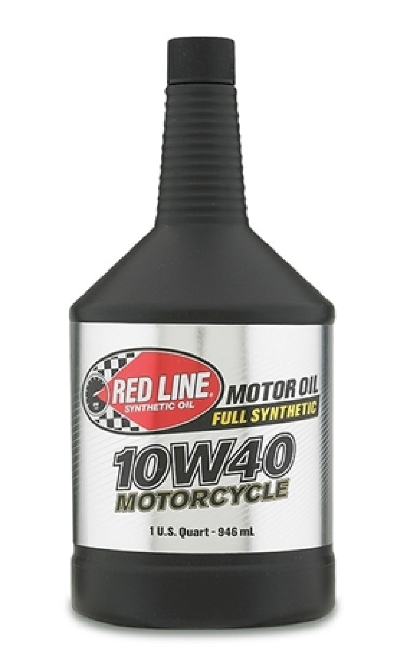 Red Line, Red Line 10W40 Motorcycle Oil - Quart