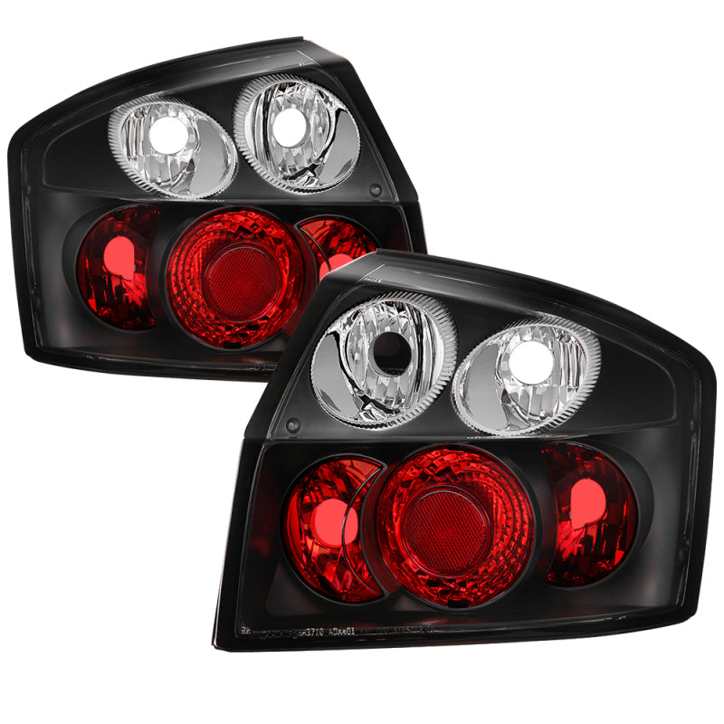 SPYDER, SPYDER 5000002 - Spyder 02-05 Audi A4 (Excl Convertible/Wagon) Euro Style Tail Lights - Black (ALT-YD-AA402-BK)