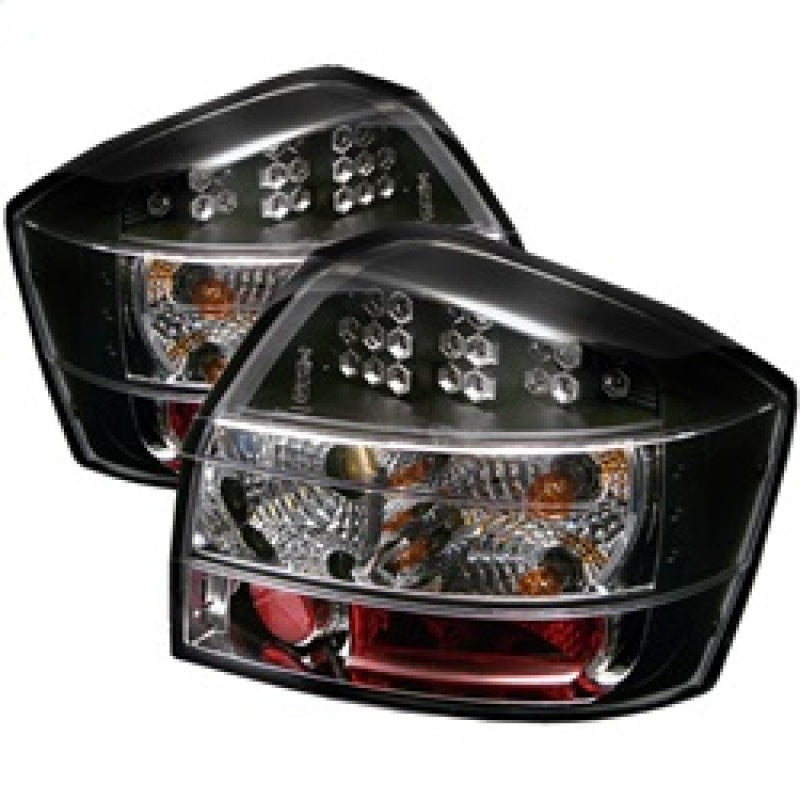 SPYDER, SPYDER 5000026 -Spyder Audi A4 02-05 LED Tail Lights Black ALT-YD-AA402-LED-BK