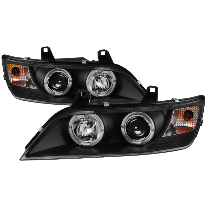 SPYDER, SPYDER 5009081 -Spyder BMW Z3 96-02 Projector Headlights LED Halo Black High H1 Low H1 PRO-YD-BMWZ396-HL-BK