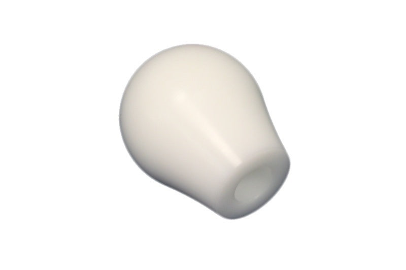 Torque Solution, Torque Solution Delrin Tear Drop Shift Knob (White): Universal 10x1.25