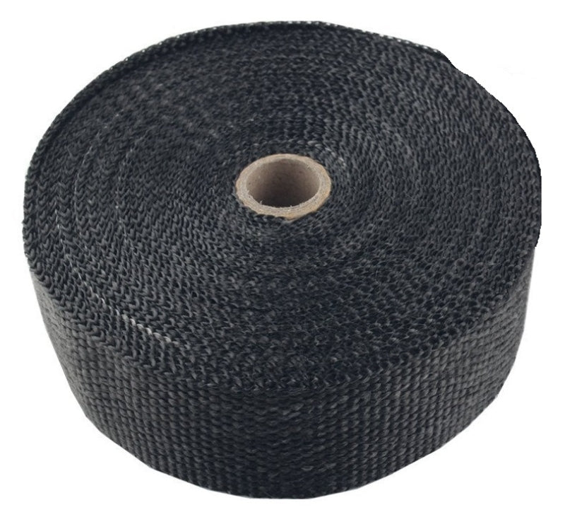 Torque Solution, Torque Solution Fiberglass Exhaust Wrap Universal 1inx50ft - Black