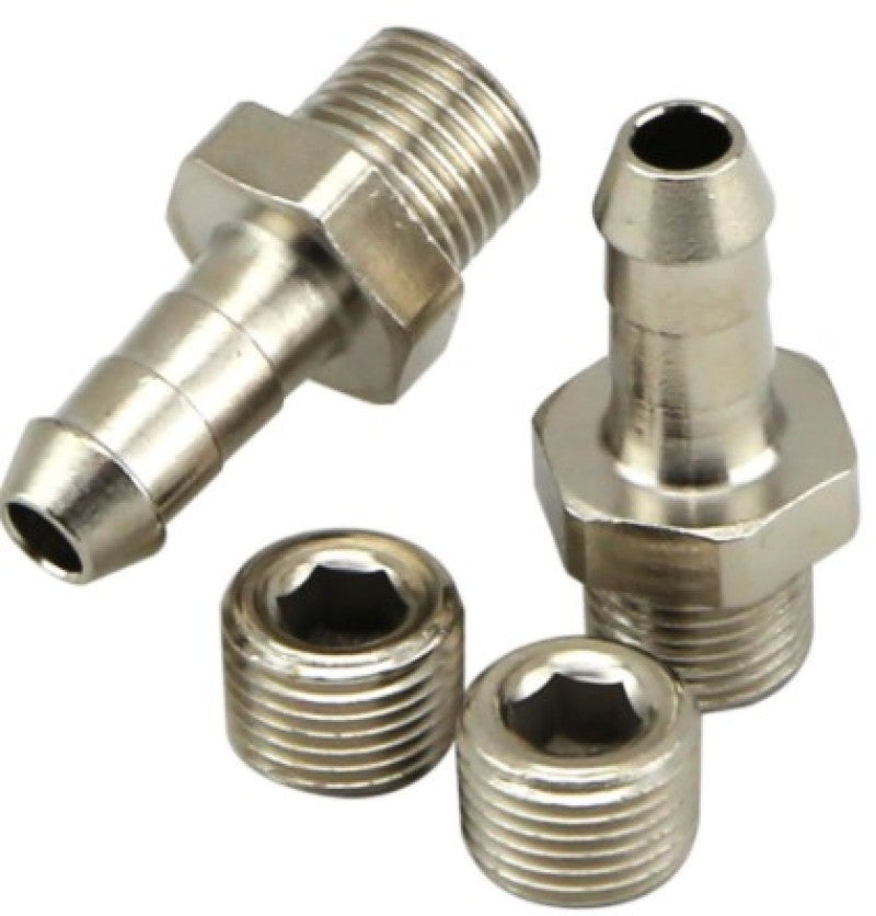 Turbosmart, Turbosmart 1/8in NPT 6mm Hose Tail Fittings and Blanks