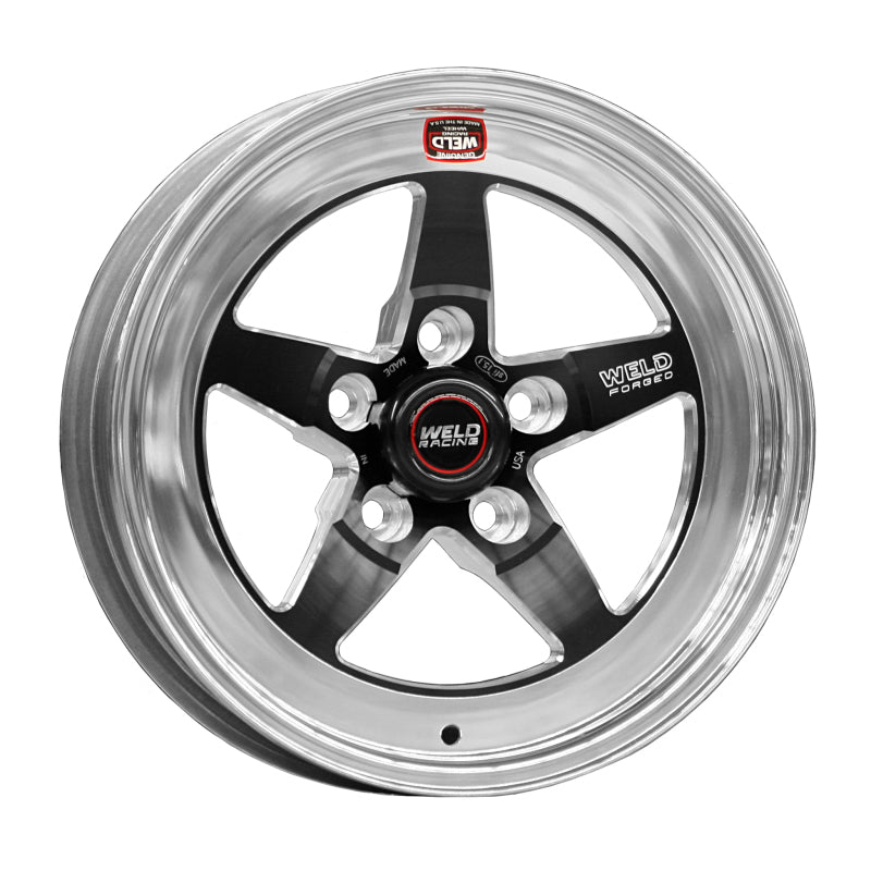 Weld, Weld 71MB-508A55A - S71 15x8 / 5x4.5 BP / 5.5in. BS Black Wheel (Medium Pad) - Non-Beadlock