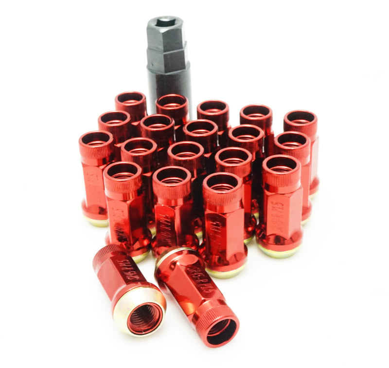 Wheel Mate, Wheel Mate 32935R - Muteki SR45R Lug Nut Kit M12x1.25 - Red