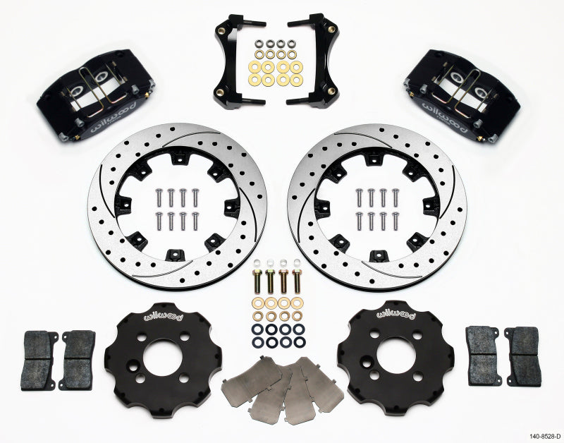 Wilwood, Wilwood 140-8528-D - Dynapro Radial Front Kit 12.19in Drilled Mini Cooper