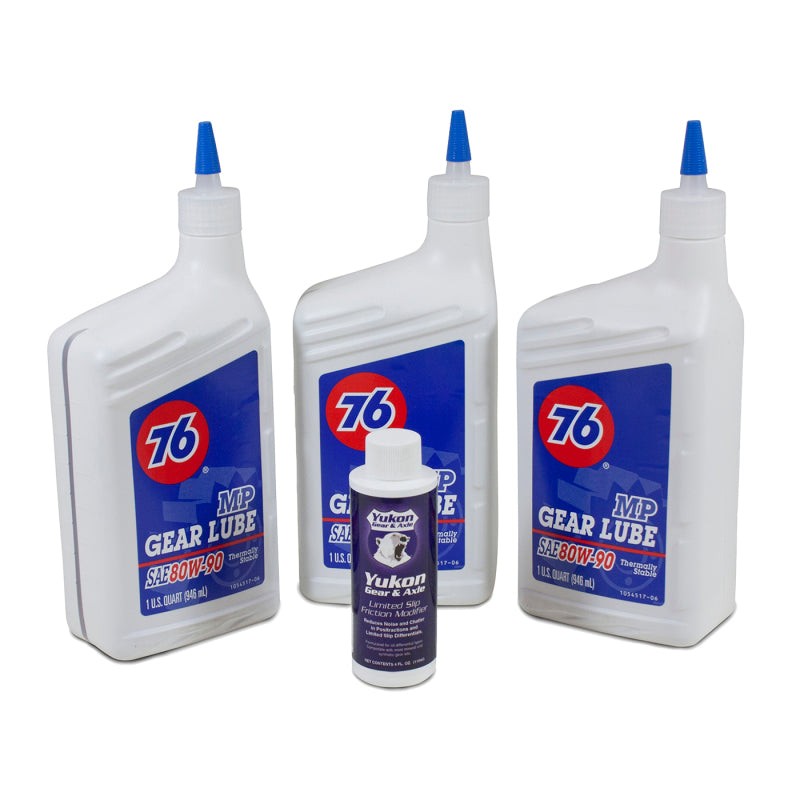 Yukon Gear & Axle, Yukon Gear & Axle OK 3-QRT-CONV-A -Yukon Gear 3 Qt. 80W90 Conventional Gear Oil w/ Posi Additive